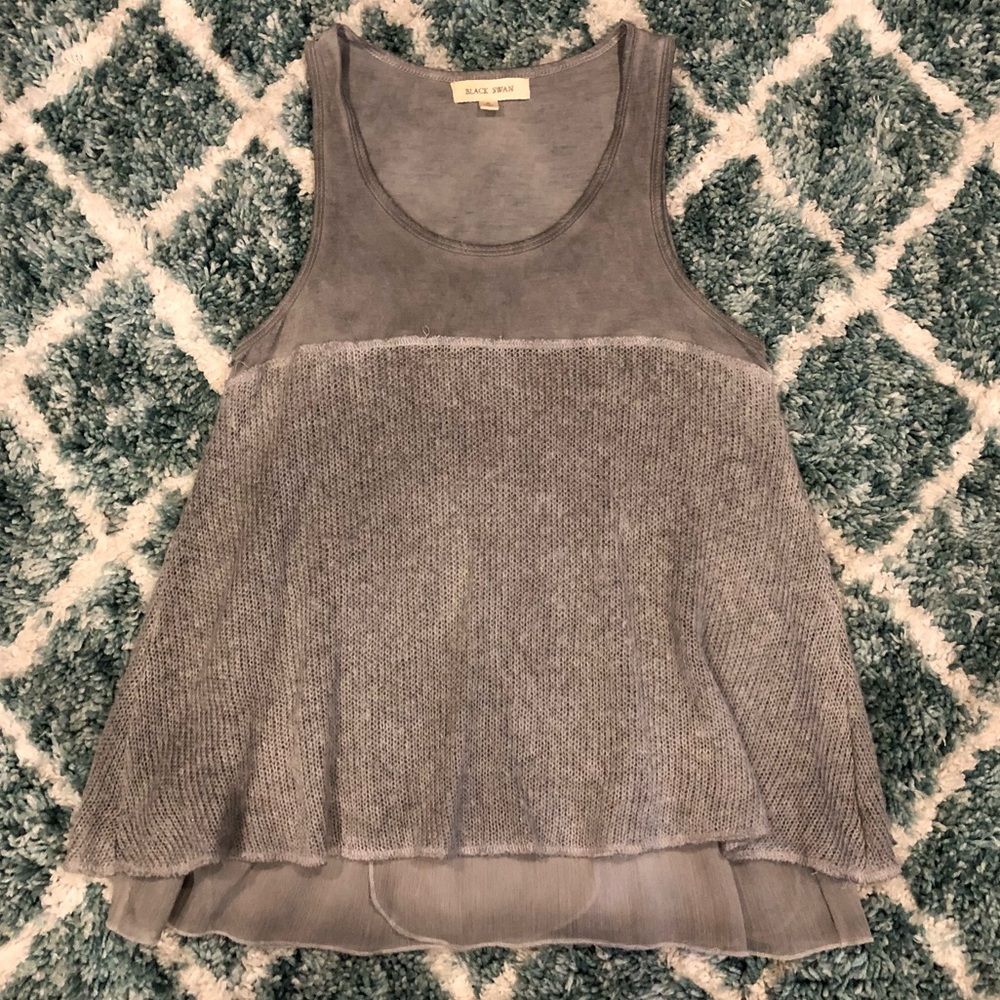 Comfy grey tank top